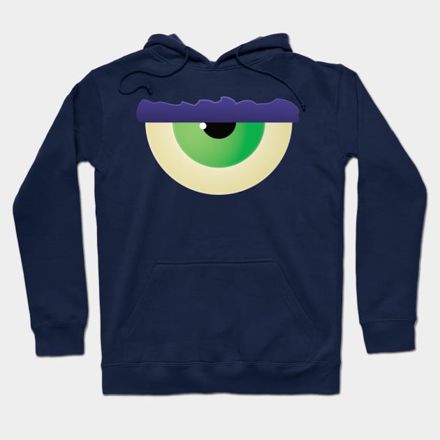 Angry Monster Eye Cyclops for Kids or Adults Hoodie by lucidghost